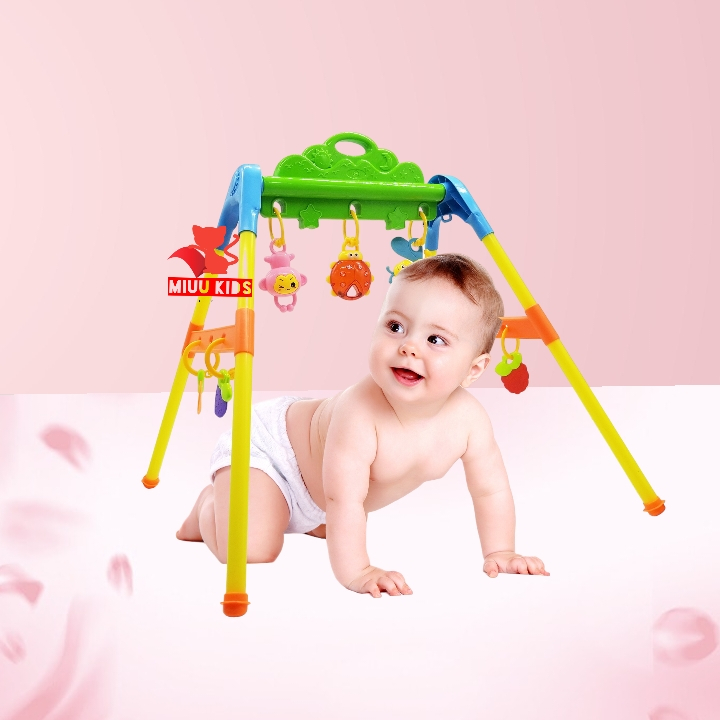 Kệ chữ A Cho Bé Phát Triến Toàn Diện Hoàn Thiện Các Giác Quan Xúc Xắc Sato