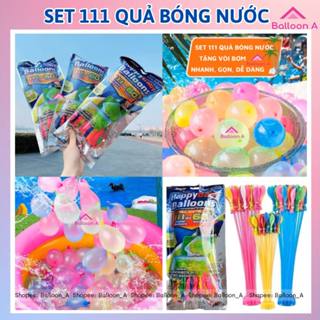 Bóng nước, Bóng bay nước 111 quả, Bóng nước chùm, Bong bóng nước, Bóng nước được lắp sẵn vào 3 chùm và 1 đầu nối vòi nc