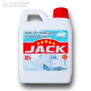 Nước Tẩy Trắng Gạch, Tẩy Rong Rêu, Tẩy Xi Măng, Tẩy Cặn Canxi Siêu Sạch Jack 1200ML