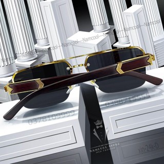 Kính râm mát nam 🔴𝑭𝑹𝑬𝑬𝑺𝑯𝑰𝑷🔴 Kính mắt nam chống tia UV400 thiết kế vuông vân gỗ sang trọng đẳng cấp bảo hành 12 tháng