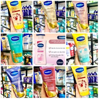 Sữa dưỡng thể thái vaseline 10x serum gluta - hya serum burst lotion 330ml