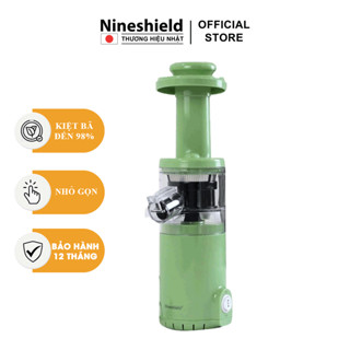 Máy ép chậm Nineshield KBF6B - Máy ép trái cây mini đa năng bảo toàn dinh dưỡng - Hàng chính hãng