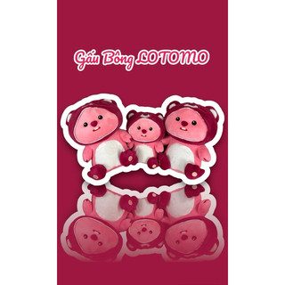 Gấu dâu loppy cực kì cute. gấu bông lotomo
