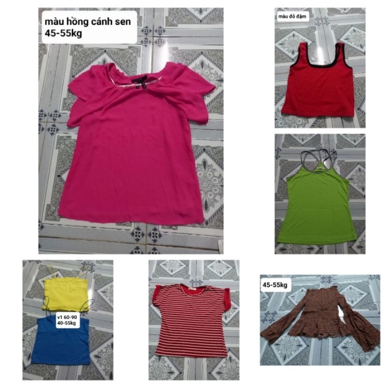 Thanh lý Áo kiểu nữ (Đồng giá 10k) size 45-55kg