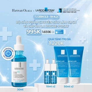  Bộ sản phẩm chuyên sâu làm sạch và cấp ẩm La Roche-Posay