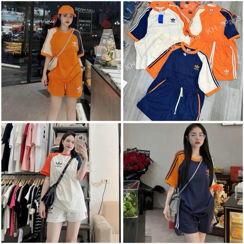 Bộ adidass thêu chất cotton siệ đẹp