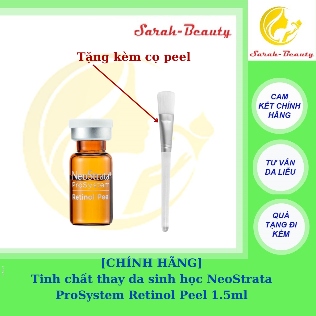 [CHÍNH HÃNG]Tinh chất thay da sinh học NeoStrata ProSystem Retinol Peel, Exuviance Peel 1.5ml