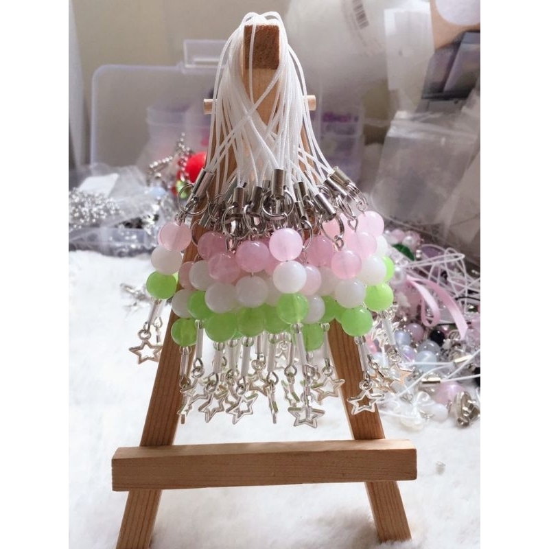 𖤐⭒๋࣭ ⭑ Keychain/ Móc khoá Dango ☆⋆｡𖦹°‧★