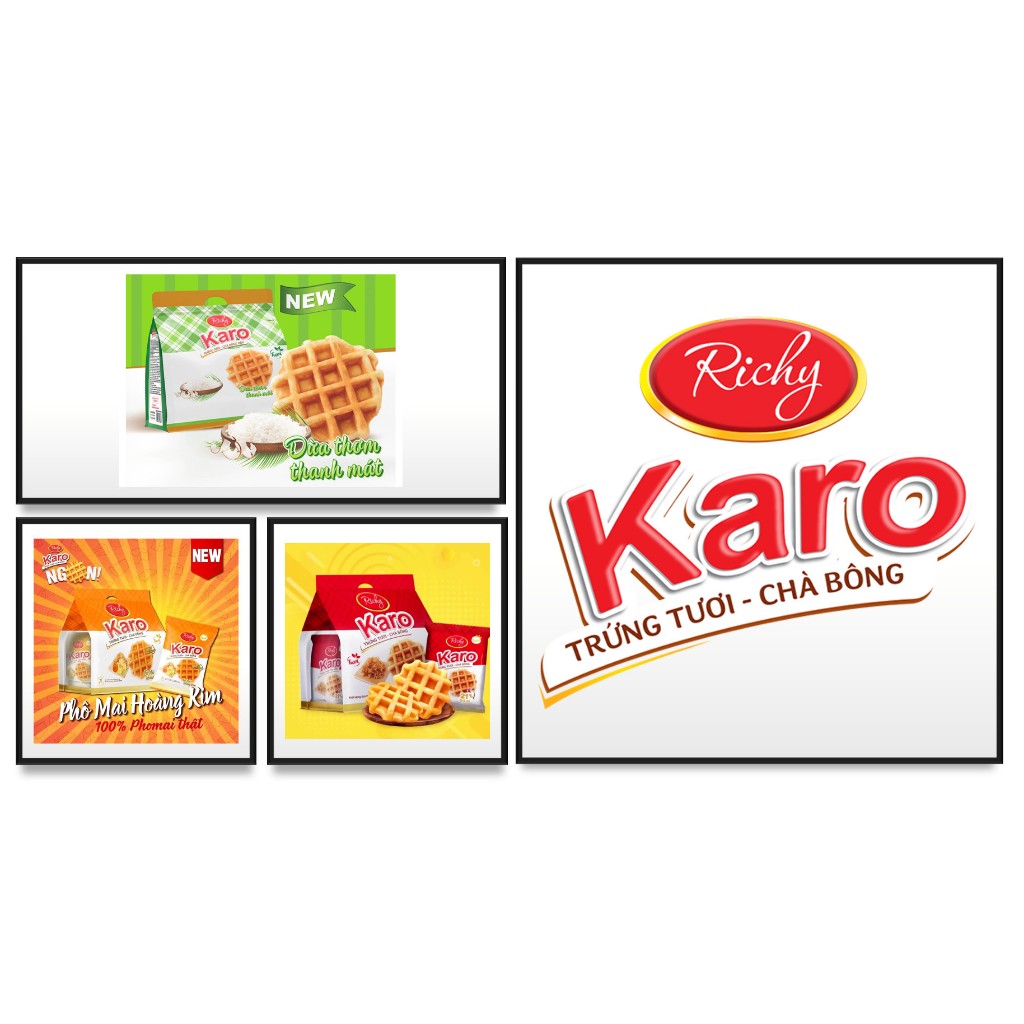 [HỎA TỐC TPHCM] HỘI BÁNH KARO SỢI GÀ BÁNH SỢI GÀ KARO PHÔ MAI HOÀNG KIM BÁNH KARO BÁNH RICHY