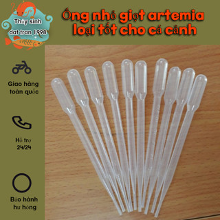 Ống nhỏ giọt artemia loại tốt cho cá cảnh