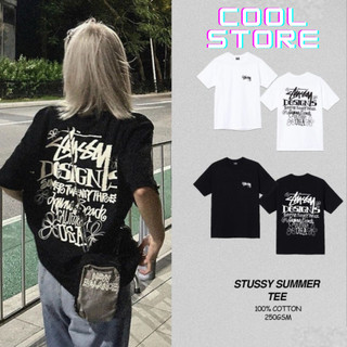 Áo thun STUSSY SUMMER cotton 100% chất dày dặn , hàng chuẩn chính hãng cao cấp , tag mác đầy đủ COOL STORE T106