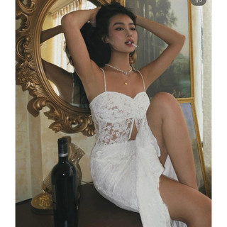  CITY OF LOVE SET - Set áo & chân váy hoạ tiết ren - Thiết kế bởi IAMCOCO.OFFCIAL 