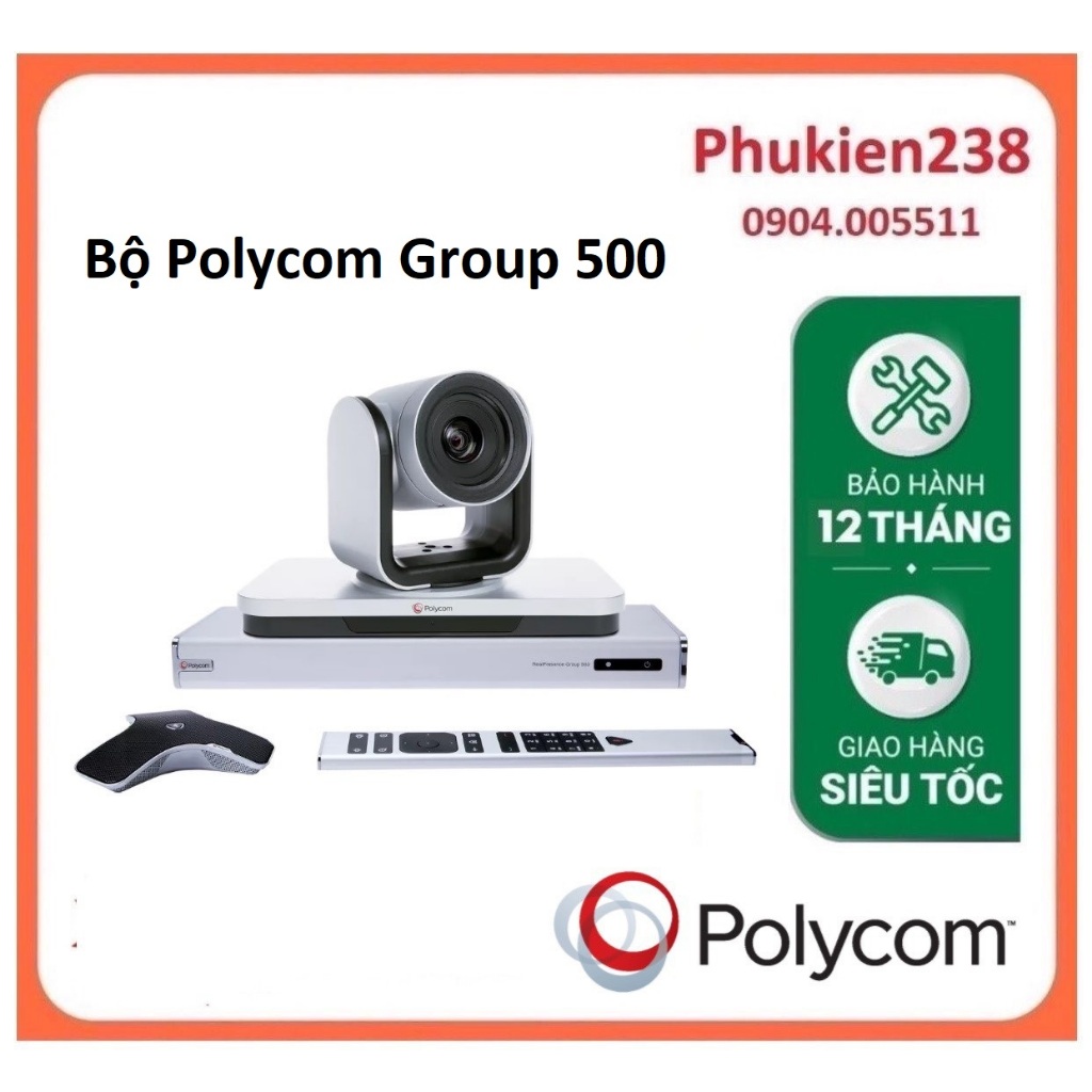 Hội nghị truyền hình Polycom Group 500
