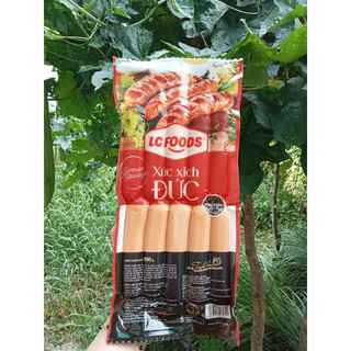 Xúc Xích Đức La Cusina Premium Chế Biến Nguyên Liệu Tự Nhiên Sạch An Toàn Kích Thích Vị Giác 500gr