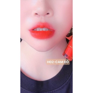 [H02 CAM ĐỎ] Son TAM Màu CAM ĐỎ Full Size