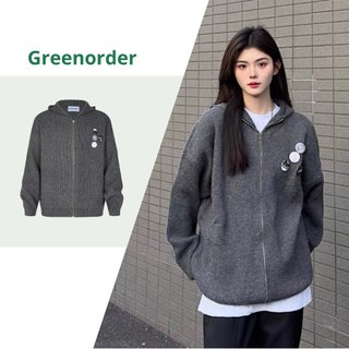 Áo hoodie zip len Made Extreme dáng rộng phong cách đường phố