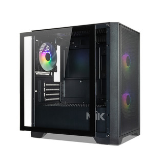 Case MIK MORAX 3FA Black/White (Sẵn 3 Fan ARGB) - HÀNG CHÍNH HÃNG