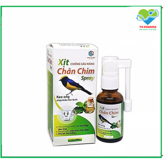 Chai xịt chống sâu răng chân chim spray –giúp cải thiện các triệu chứng của sâu răng, hôi miệng, chảy máu chân răng