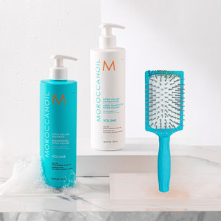 Bộ đôi dầu gội + dầu xả moroccanoil giúp chống lão hoá cho mái tóc suôn mượt & khoẻ mạnh