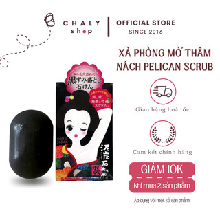 Xà phòng giảm thâm nách Pelican Body Scrub 100g Nhật