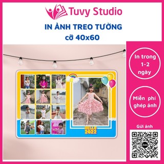In ảnh theo yêu cầu - ảnh 35x50, 40x60 ép gỗ, mika bọc cạnh, tráng gương pha lê treo tường tại Tú Vy Studio