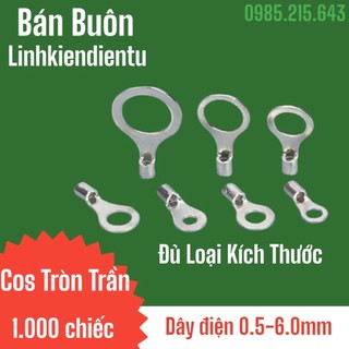 Cos tròn trần, đầu cos chữ o, cos khuyên trần