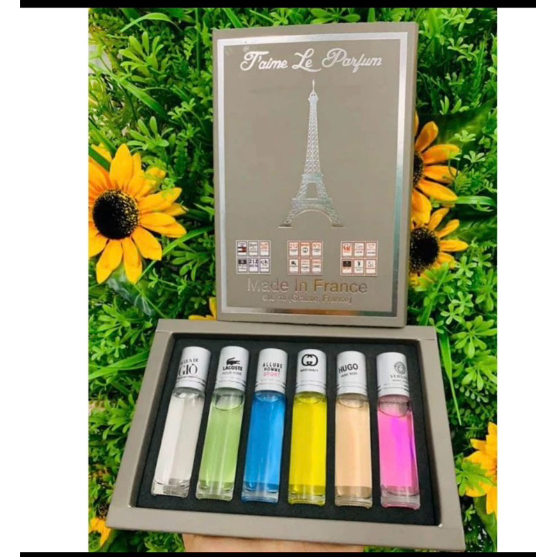 Set nước hoa 6 chai mini 6ml