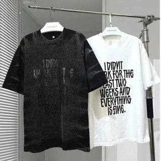 Áo phông unisex evervthing is fine tss-109 by coccach
