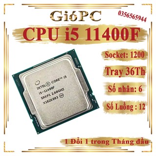 Cpu core i5 11400f lga 1200 tray