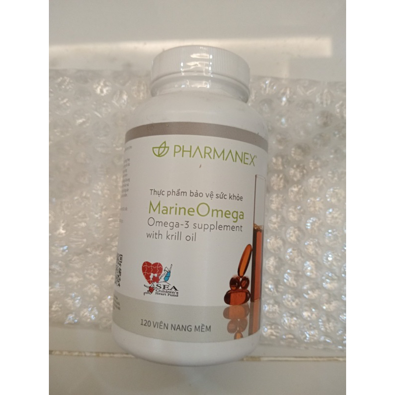 Viên uống Omega 3 nuskin Marine 120Viên Tem tiếng việt.