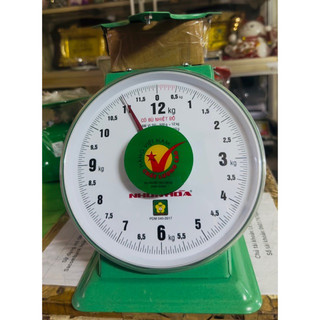 Cân 12 kg nhơn hoà _ mặt số 8 inches _ _tem kiểm định