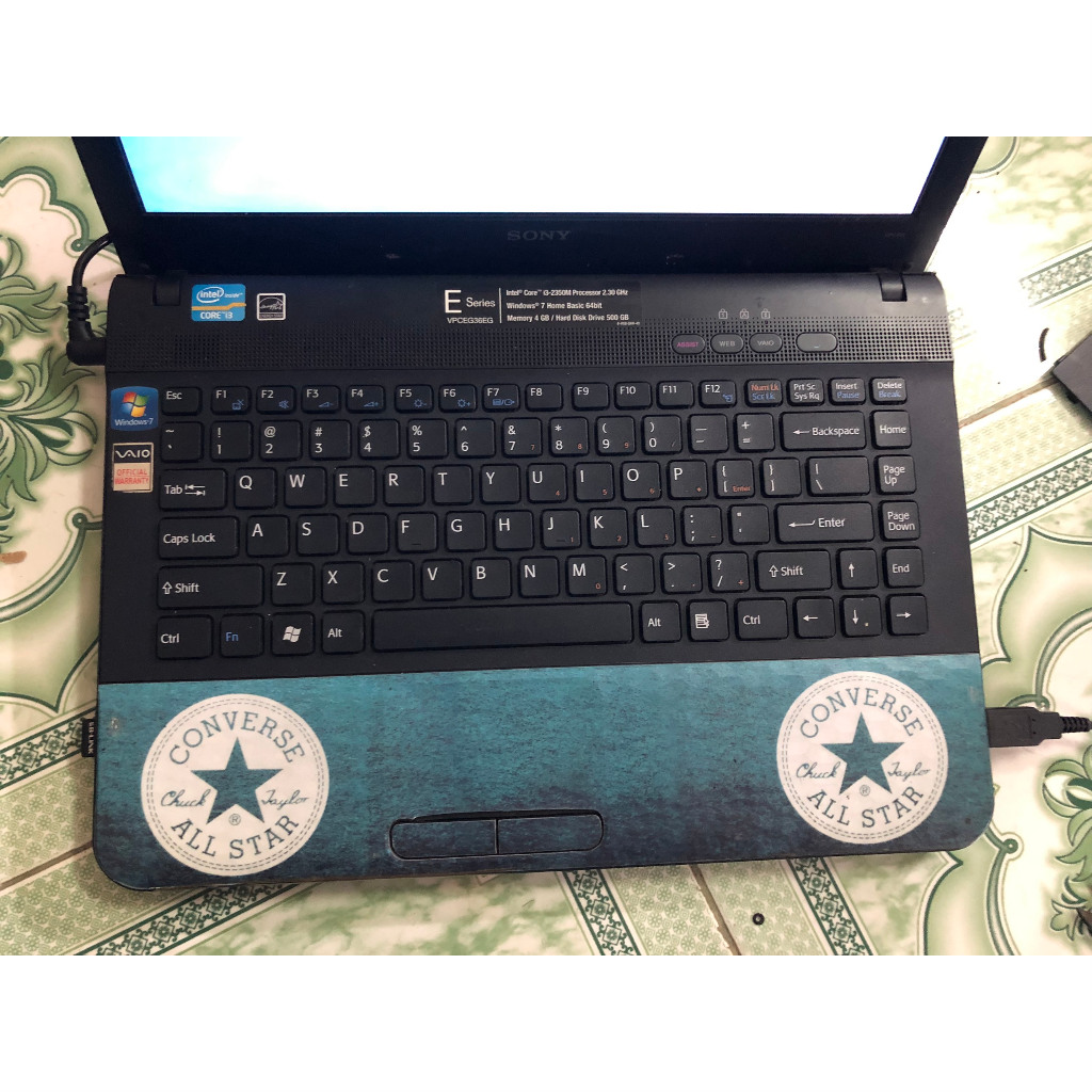 Laptop Sony Vaio SVF 142C29W i3 4Gb 320Gb VPCEG36EG ok