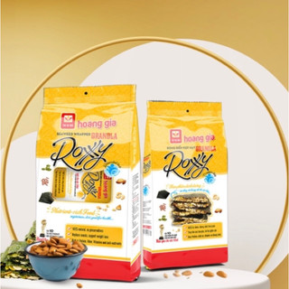 Bánh Rong Biển Kẹp Hạt Granola Roxy giảm cân người ăn kiêng ăn vặt