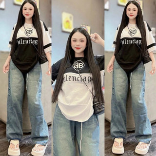 Áo Thun Tay Lỡ Cotton Mịn BB Form Rộng Unisex Oversize - Bảo Ngọc Boutique