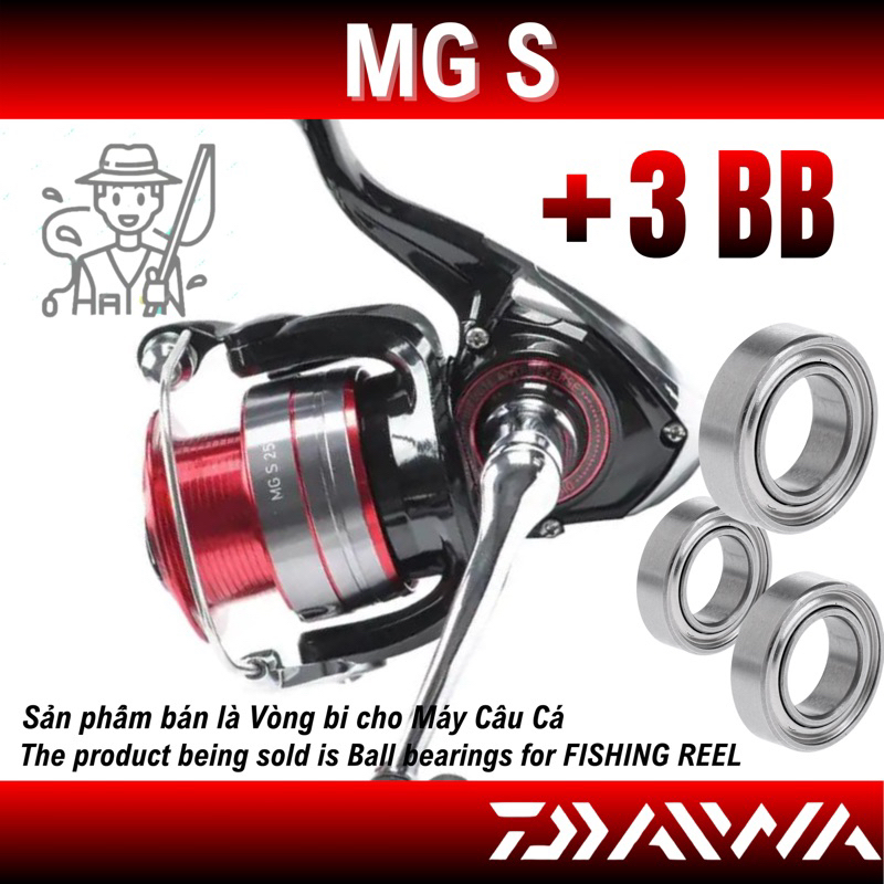 Bộ vòng bi bạc đạn máy câu cá DAIWA MG S, MG Z