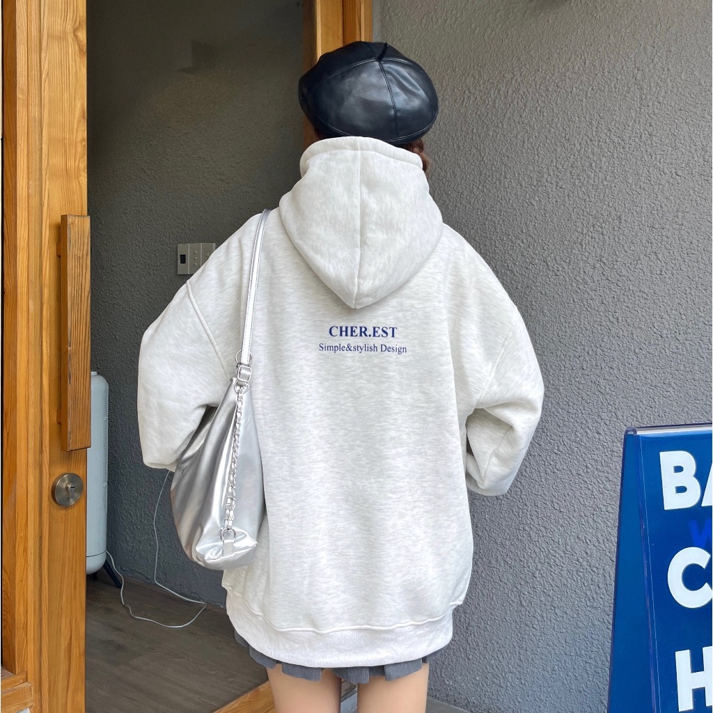 Áo Hoodie Chui Bông GOOD Form Rộng 100% cotton Nam Nữ Unisex | BigBuy360 - bigbuy360.vn