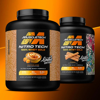 Bổ sung đạm protein Muscletech Nitrotech 100% Whey Gold 5lbs 2.27kg