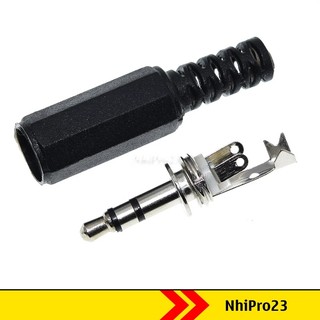 Jack audio 3.5mm đực 3 nấc tự hàn