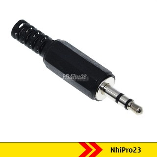 Jack audio 3.5mm đực 3 nấc tự hàn