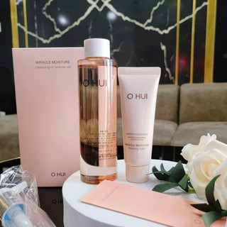 [HÀNG MỚI VỀ] TẨY TRANG OHUI Miracle Moisture Cleansing Oil (150ml + SỮA RỬA MẶT 40ml)