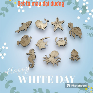 Bộ gỗ tô màu em bé, bộ gỗ tập vẽ, tranh gỗ tô màu cho bé,