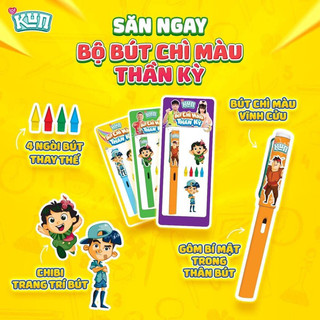 Bút chì màu thần kỳ kun