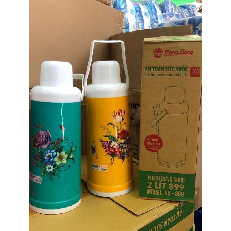 PHÍCH NƯỚC RẠNG ĐÔNG 2L ( Giử nóng đến 24 giờ)