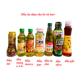 Dầu ăn dặm cho bé từ 6m+,tăng cường đề kháng,ăn ngon hơn..