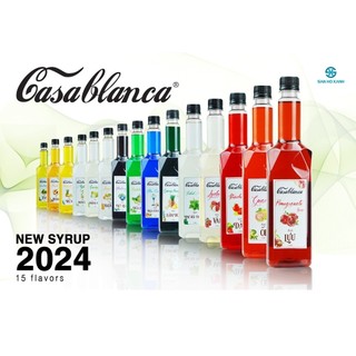 Siro Casablanca chai 750ml (Nhiều mùi)