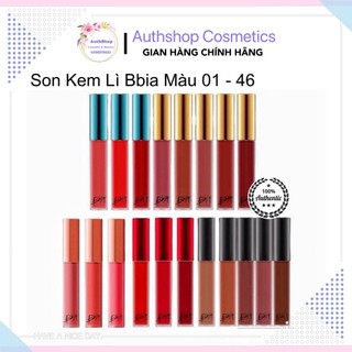 (Sẵn #Ver1 #Ver3 #Ver4 #Ver5) Son Kem Bbia Last Velvet Lip Tint