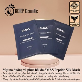 Mặt nạ dưỡng và phục hồi da SMAS Peptide Silk Mask thích hợp da nhạy cảm hoặc sau xâm lấn