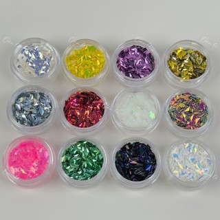 Set kim tuyến hình thoi trang trí nail