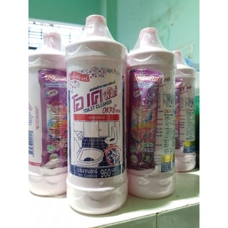 Nước tẩy rửa Okay Pink 960ml chính hãng Thái Lan - Dung dịch làm sạch sàn nhà nhanh chóng