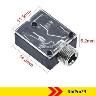 Jack audio cái 3.5mm hàn pcb